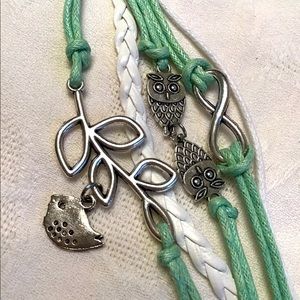 Multi strand bird bracelet! New!